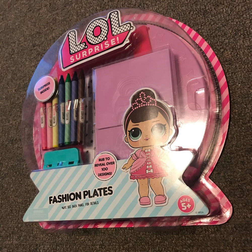 LOL Surprise! Fashion Plates Design Activity Kit